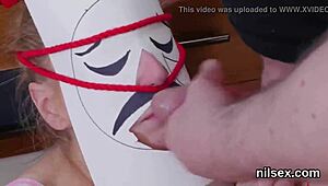 spicy chick in anus asylum for painful assfucking 😩