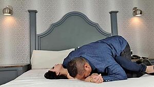 Michelle Aldrete in hot erotic experience with a variety of sexual activities