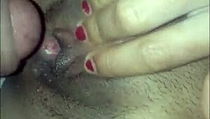 latina milf amateur gives to husband in homemade fucking