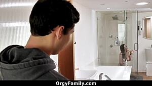 i'm horny stepsister taking stepbro's cock deep in doggystyle