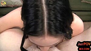 Watch Her Deepthroat and Ride Cock with Dirty Talk!