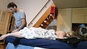 Hey, Pervert Stepson Jerking Off to Stepmother’s Feet in HD?