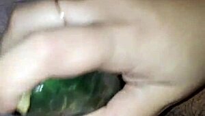 claudia masturbates with her cucumber like a pro