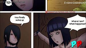 Naruto Porn Parody Sasuke Fucks Hinata in Cosplay