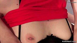 Threesome Lesbian Anal Gangbang