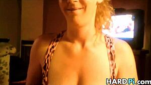 Does this busty wife give the best handjob you've seen?