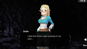 Zelda in hot action in spirit orbs part 1 hentai game