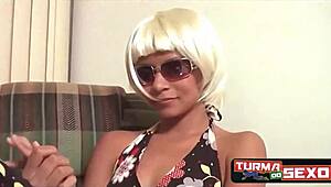 Ninfeta Mulata returns for more fun with Anabela Rangel and Frotinha Porn Star