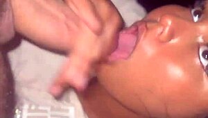 Colombian Babe Sucks Huge Cock in 4K!