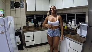 Behind the Scenes with Sophie Stephan in Wild Group Action!