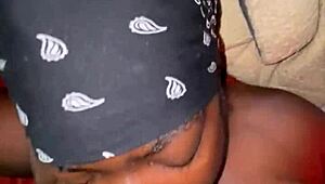 Ebony POV Blowjob With Sloppy Technique