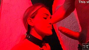 Submissive whore accepts BDSM punishment from bodybuilder 😈