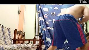 hijastro folla madrastra anal lento con lubricante