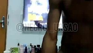 three straight guys in homemade gay orgy, complete on red