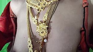 First Time Roleplay With Sexy Indian Bhabi In Red Saree Hard Fucking Close-Up Moaning Hindi