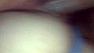 Horny White Slut Masturbates Big Monster Cock