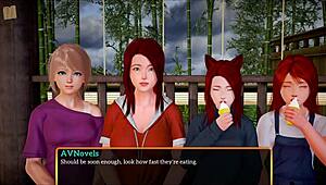 My new family 371 features big tits and erotic hentai scenes 😍