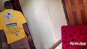 College Teacher Rearranges Guts With Huge Black Cock For No Panties In Staff Room