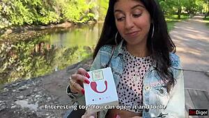 Girlfriend Climaxes in Public Park with Toy Control from Flirtwithsb