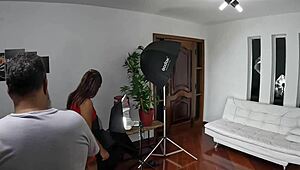 Behind the Scenes with Luara Sonza in Steamy Web Chat