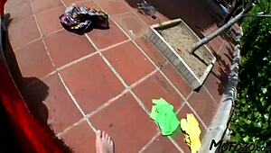 stud from marseille ass fucks a horny wet slut