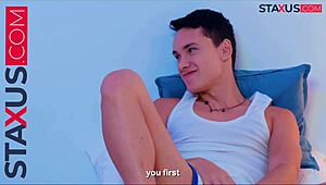 staxus first gay experiences with my friend uff i get too hot