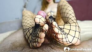 Babe From The Pool Was A Fantastic Fuck With Shaved Pussy And Tan Lines.