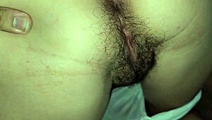 It is not difficult to undress my stepsister’s hairy body.