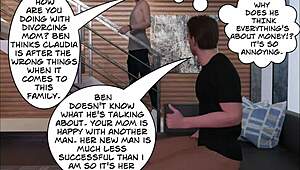 Why does this busty mature cheat in the 3d comic?