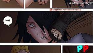 Naruto Porn Parody Sasuke Fucks Hinata in Cosplay
