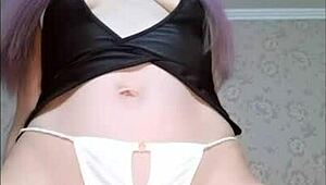 Bachelorette party turns into threeway for hot cutie!