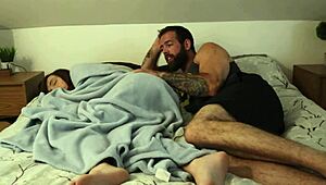 Stepsister, wanna risk it sharing this bed for unplanned cum inside? 😏