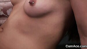 Playful Kitten Enjoys Messy Facial in POV Adventure