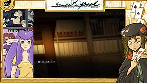 Uncensored Japanese yaoi pool masturbation game