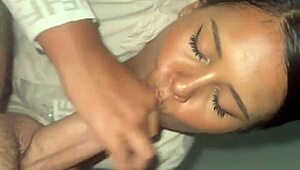 Colombian Babe Sucks Huge Cock in 4K!