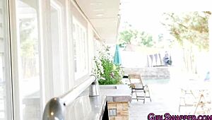 Pussy Eaten Stepdaughter Gets Intense Licking