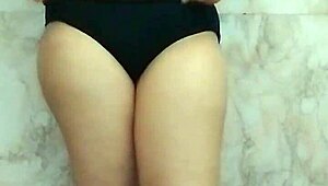 Hey, watch this desi girlfriend self-fucking in the bathroom with big natural tits and dirty talk, so hot! 😉