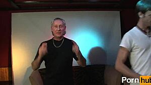 melissa hangs out with cute group in casual setting