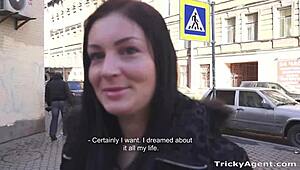 tricky agent alice c in more than erotic film interview