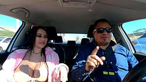 Michelle Aldrete in hot erotic experience with a variety of sexual activities