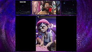 marie and callie take turns riding that creamy cock