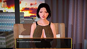 Exploring my new stepfamily in this game.