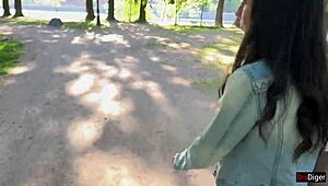Girlfriend Climaxes in Public Park with Toy Control from Flirtwithsb
