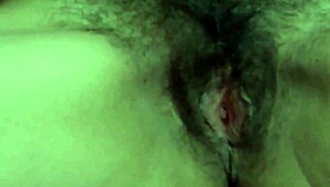 Spying on stepmom's big hairy pussy after a wild session. Every detail caught on camera.