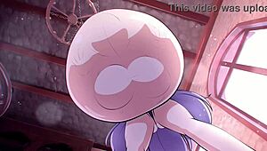 camilla animation vore scene with oral and big boobs