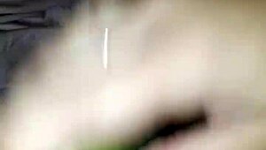 claudia masturbates with her cucumber like a pro