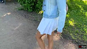 Girlfriend Climaxes in Public Park with Toy Control from Flirtwithsb