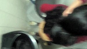 Latina Amateur Fucks Friend In Bathroom Uniform