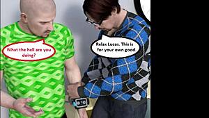 cheating milf hotwife stars in steamy 3d cuckold comic action