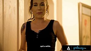 hazel moore caught masturbating by stepsister’s bestie